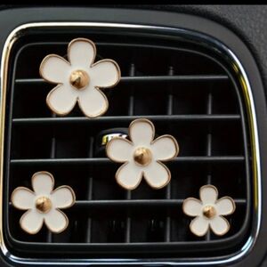 Flower Car Air Freshener & Accessory